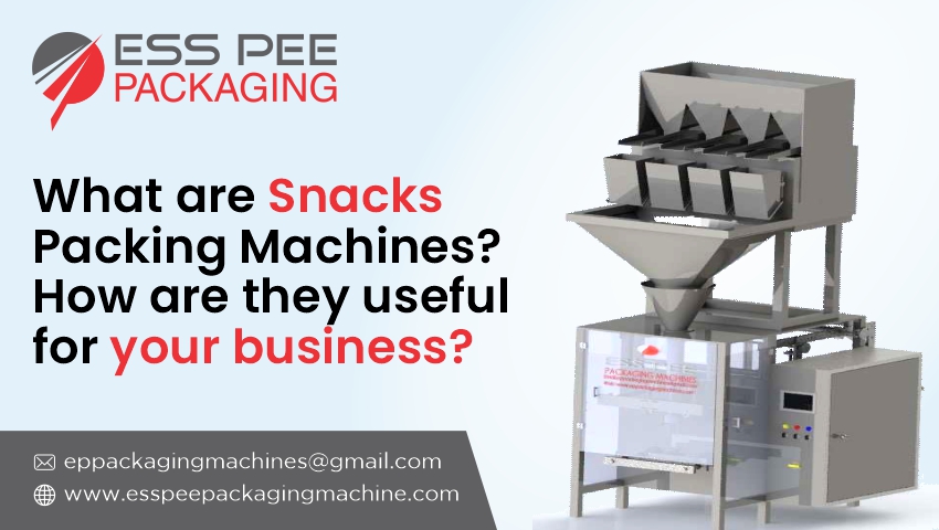 snacks packaing machine