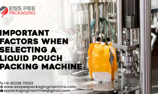 liquid pouch packing machine