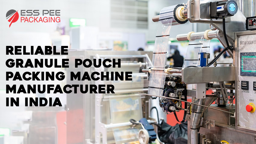 Granule Pouch Packing Machines Manufacturer in India